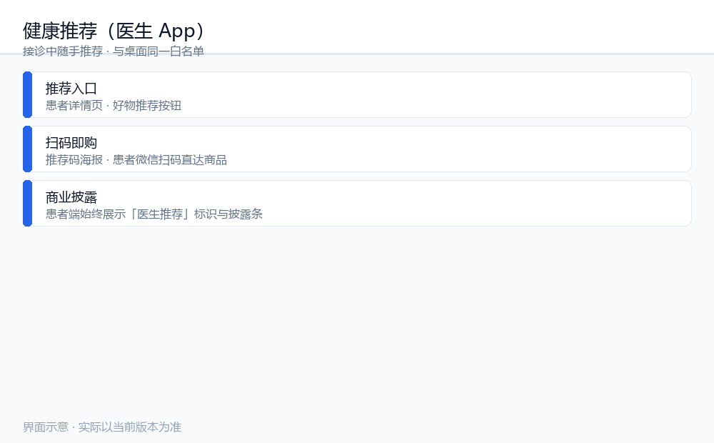 移动端推荐弹层示意
